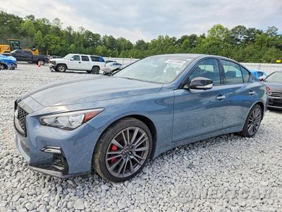 2023 INFINITI Q50 RED SPORT 400 JN1FV7DR5PM590828 - główne zdjęcie licytacji z USA - miniatura