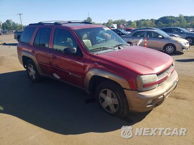 Czwarte zdjęcie samochodu z boku: 2002 CHEVROLET TRAILBLAZER VIN:1GNDT13S022429102 - miniatura