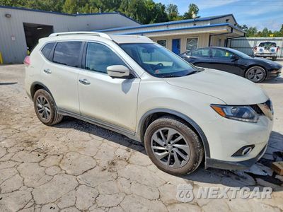 Czwarte zdjęcie samochodu z boku: 2016 NISSAN ROGUE SL VIN:KNMAT2MT6GP736809 - miniatura