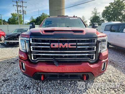 Piąte zdjęcie samochodu w środku: 2022 GMC SIERRA K2500 AT4 VIN:1GT49PEY0NF173455 - miniatura