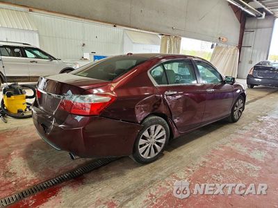 Trzecie zdjęcie samochodu z tyłu: 2014 HONDA ACCORD EXL VIN:1HGCR2F81EA180443 - miniatura