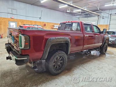 Trzecie zdjęcie samochodu z tyłu: 2015 GMC SIERRA K2500 SLT VIN:1GT12ZE85FF582054 - miniatura