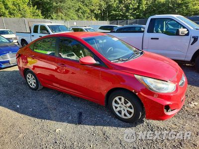 Czwarte zdjęcie samochodu z boku: 2012 HYUNDAI ACCENT GLS VIN:KMHCT4AE2CU195226 - miniatura