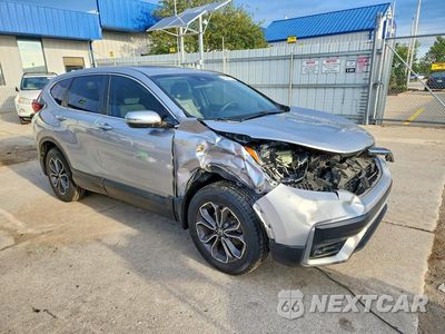 Czwarte zdjęcie samochodu z boku: 2020 HONDA CR-V EX VIN:2HKRW2H50LH600901 - miniatura