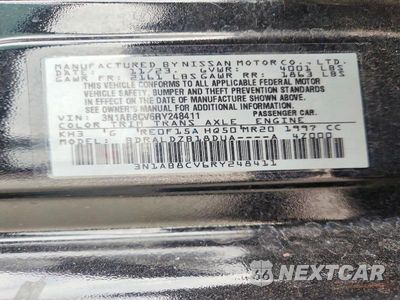 Zdjęcie 12 z 12 samochodu: 2024 NISSAN SENTRA SV VIN:3N1AB8CV6RY248411 - miniatura