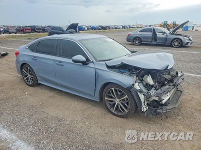 Czwarte zdjęcie samochodu z boku: 2024 HONDA CIVIC TOURING VIN:2HGFE1F94RH323081 - miniatura
