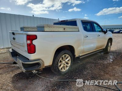 Trzecie zdjęcie samochodu z tyłu: 2022 CHEVROLET SILVERADO LTD C1500 LTZ VIN:3GCPWEET1NG176345 - miniatura