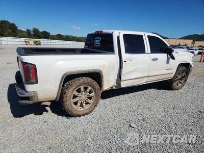 Trzecie zdjęcie samochodu z tyłu: 2017 GMC SIERRA K1500 SLT VIN:3GTU2NECXHG287351 - miniatura