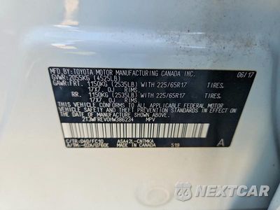 Zdjęcie 14 z 14 samochodu: 2017 TOYOTA RAV4 XLE VIN:2T3WFREV0HW386234 - miniatura