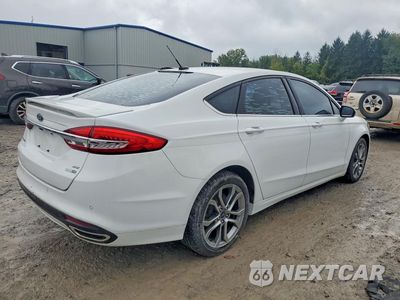 Trzecie zdjęcie samochodu z tyłu: 2017 FORD FUSION SE VIN:3FA6P0T97HR237232 - miniatura