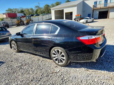 Drugie zdjęcie samochodu z przodu: 2014 HONDA ACCORD SPORT VIN:1HGCR2F59EA060525 - miniatura