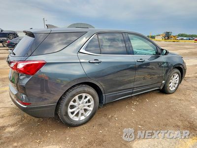 Trzecie zdjęcie samochodu z tyłu: 2018 CHEVROLET EQUINOX LT VIN:3GNAXJEV6JS582083 - miniatura