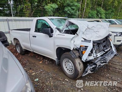Czwarte zdjęcie samochodu z boku: 2025 CHEVROLET SILVERADO K1500 VIN:3GCNKAEDXSG378472 - miniatura