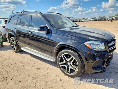 Czwarte zdjęcie samochodu z boku: 2017 MERCEDES-BENZ GLS 550 4MATIC VIN:4JGDF7DE8HA803106 - miniatura