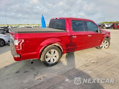 Trzecie zdjęcie samochodu z tyłu: 2016 FORD F150 SUPERCREW VIN:1FTEW1CG4GFB25559 - miniatura