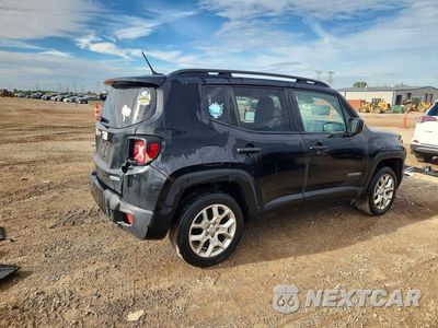 Trzecie zdjęcie samochodu z tyłu: 2016 JEEP RENEGADE LATITUDE VIN:ZACCJBBT9GPD56691 - miniatura