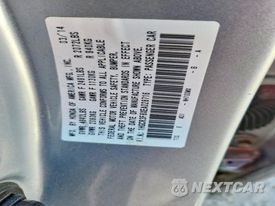 Zdjęcie 12 z 12 samochodu: 2014 HONDA ACCORD EXL VIN:1HGCR3F8XEA028716 - miniatura