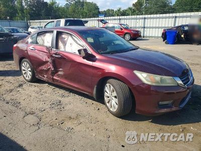 Czwarte zdjęcie samochodu z boku: 2014 HONDA ACCORD EXL VIN:1HGCR2F87EA101938 - miniatura
