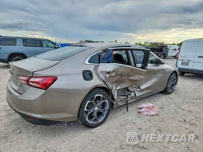 Trzecie zdjęcie samochodu z tyłu: 2022 CHEVROLET MALIBU LT VIN:1G1ZD5ST7NF154377 - miniatura