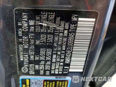 Zdjęcie 13 z 13 samochodu: 2020 HYUNDAI PALISADE SEL VIN:KM8R4DHE2LU068845 - miniatura