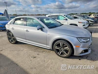 Czwarte zdjęcie samochodu z boku: 2018 AUDI A4 PREMIUM PLUS VIN:WAULMAF42JA146653 - miniatura