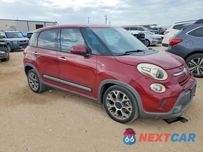 Czwarte zdjęcie samochodu z boku: 2015 FIAT 500L TREKKING VIN:ZFBCFADH5FZ030376 - miniatura