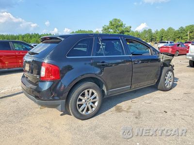 Trzecie zdjęcie samochodu z tyłu: 2013 FORD EDGE LIMITED VIN:2FMDK4KC0DBB49180 - miniatura