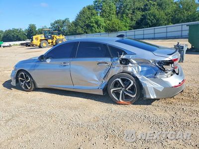 Drugie zdjęcie samochodu z przodu: 2022 HONDA ACCORD SPORT VIN:1HGCV1F35NA123379 - miniatura