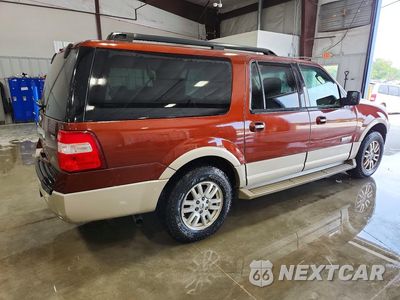 Trzecie zdjęcie samochodu z tyłu: 2007 FORD EXPEDITION EL EDDIE BAUER VIN:1FMFK18507LA32980 - miniatura