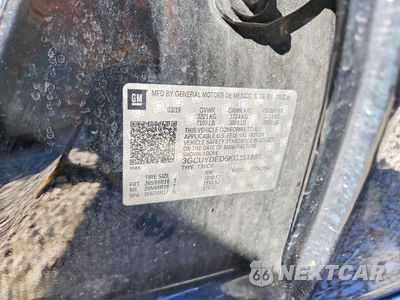 Zdjęcie 12 z 12 samochodu: 2019 CHEVROLET SILVERADO K1500 LT VIN:3GCUYDED6KG151887 - miniatura