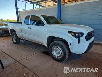 Czwarte zdjęcie samochodu z boku: 2025 TOYOTA TACOMA SR VIN:3TYJDAHNXST034241 - miniatura