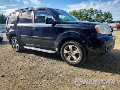 Czwarte zdjęcie samochodu z boku: 2013 HONDA PILOT EXL VIN:5FNYF3H53DB022066 - miniatura