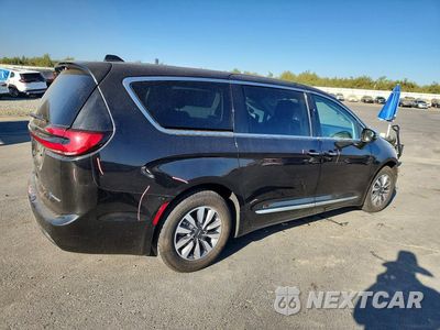 Trzecie zdjęcie samochodu z tyłu: 2023 CHRYSLER PACIFICA HYBRID LIMITED VIN:2C4RC1S70PR614352 - miniatura