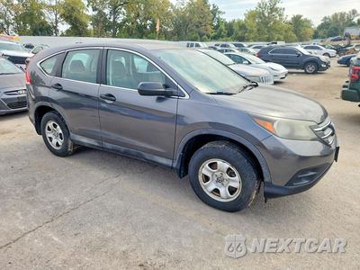 Czwarte zdjęcie samochodu z boku: 2013 HONDA CR-V LX VIN:2HKRM4H3XDH665871 - miniatura