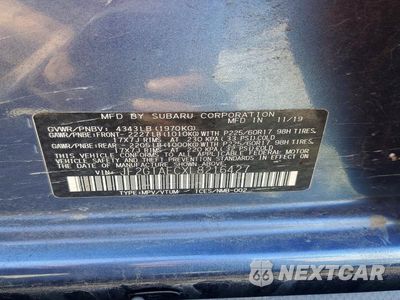 Zdjęcie 13 z 13 samochodu: 2020 SUBARU CROSSTREK PREMIUM VIN:JF2GTAECXL8216427 - miniatura