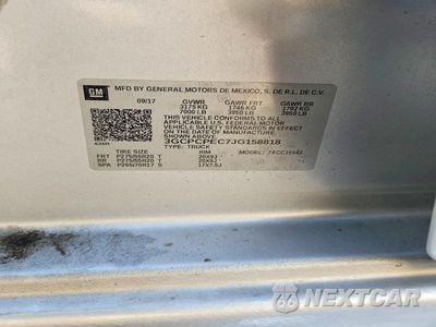 Zdjęcie 12 z 12 samochodu: 2018 CHEVROLET SILVERADO C1500 CUSTOM VIN:3GCPCPEC7JG158818 - miniatura