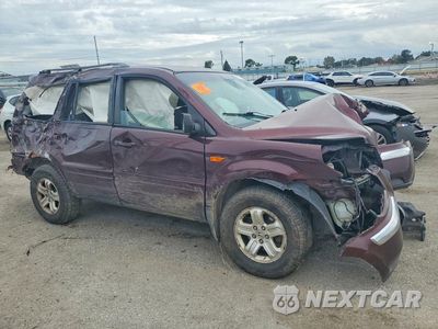 Czwarte zdjęcie samochodu z boku: 2008 HONDA PILOT VP VIN:5FNYF18238B052622 - miniatura