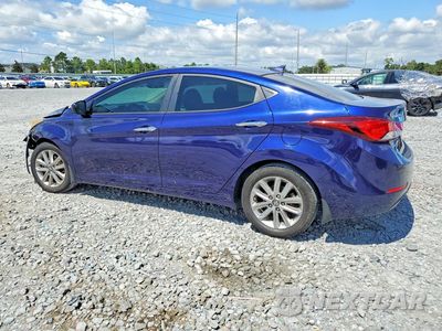 Drugie zdjęcie samochodu z przodu: 2014 HYUNDAI ELANTRA SE VIN:5NPDH4AE7EH533033 - miniatura