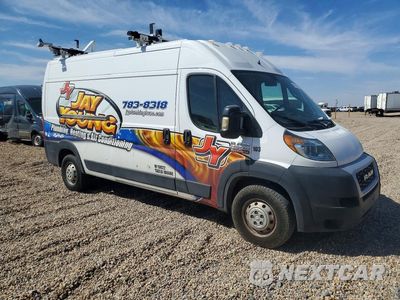 Czwarte zdjęcie samochodu z boku: 2021 RAM PROMASTER 2500 DELIVERY VAN VIN:3C6LRVDG1ME522910 - miniatura