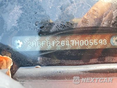 Zdjęcie 12 z 12 samochodu: 2007 HONDA CIVIC LX VIN:2HGFG12647H005593 - miniatura