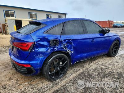 Trzecie zdjęcie samochodu z tyłu: 2022 AUDI Q5 SPORTBACK PRM PLS 45 VIN:WA15ABFY3N2008837 - miniatura