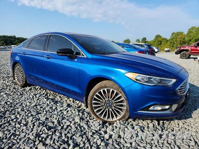 Czwarte zdjęcie samochodu z boku: 2017 FORD FUSION SE VIN:3FA6P0HD8HR262959 - miniatura