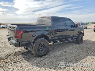 Trzecie zdjęcie samochodu z tyłu: 2018 FORD F150 SUPERCREW VIN:1FTEW1EG0JKD27181 - miniatura