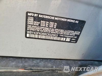 Zdjęcie 12 z 12 samochodu: 2024 BMW I5 M60 VIN:WBY43FK06RCR32903 - miniatura