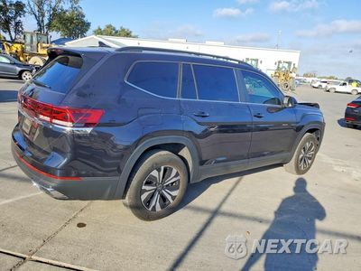 Trzecie zdjęcie samochodu z tyłu: 2024 VOLKSWAGEN ATLAS SE VIN:1V2DR2CAXRC576597 - miniatura