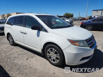 Czwarte zdjęcie samochodu z boku: 2012 HONDA ODYSSEY EXL VIN:5FNRL5H62CB108923 - miniatura