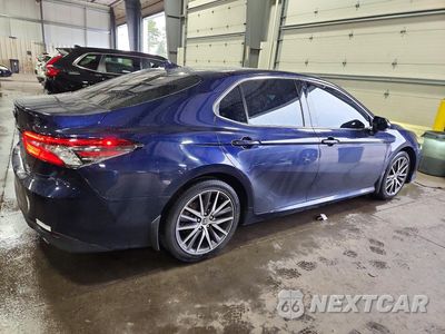 Trzecie zdjęcie samochodu z tyłu: 2021 TOYOTA CAMRY XLE VIN:4T1F11BK3MU036254 - miniatura