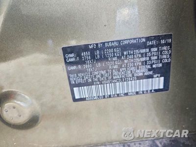 Zdjęcie 12 z 12 samochodu: 2020 SUBARU OUTBACK LIMITED VIN:4S4BTANC2L3128425 - miniatura