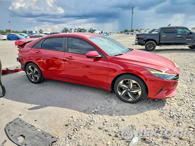 Czwarte zdjęcie samochodu z boku: 2023 HYUNDAI ELANTRA SEL VIN:KMHLS4AGXPU411379 - miniatura