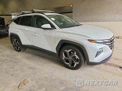 Czwarte zdjęcie samochodu z boku: 2022 HYUNDAI TUCSON SEL VIN:5NMJF3AE1NH057524 - miniatura